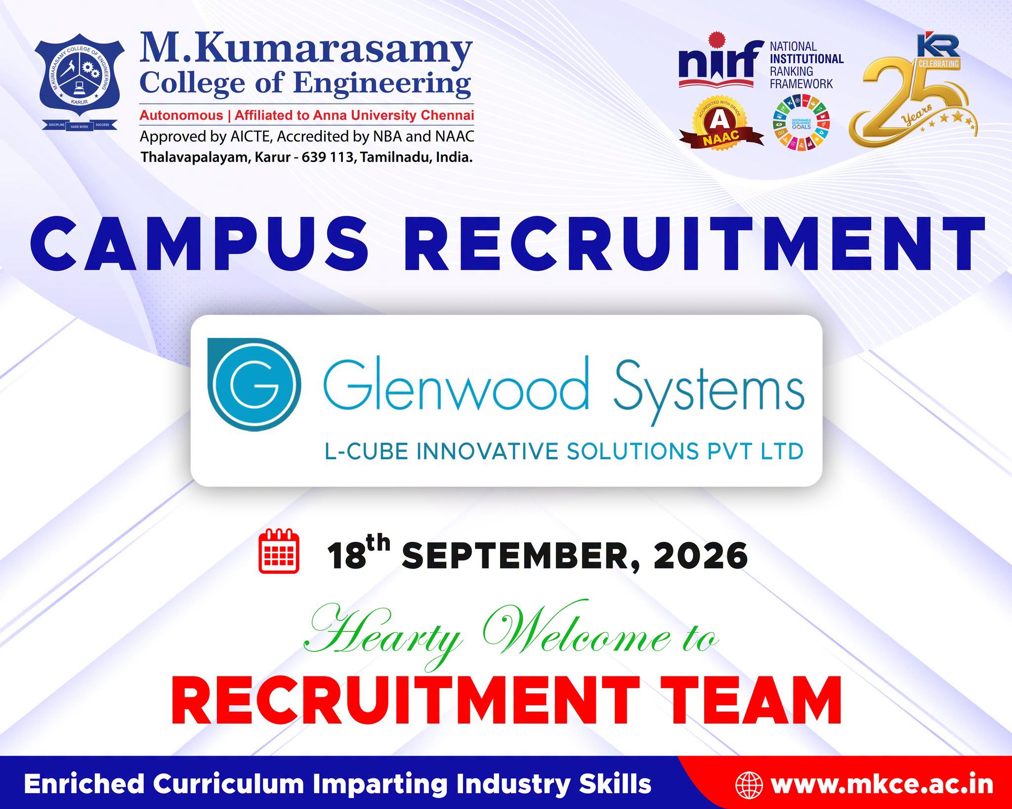 BRIDGING TALENT WITH INDUSTRY!